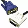 C2G Cables To Go Cbl/2M DVI A Male TO HD15 FeMale EXT