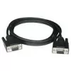 C2G Cables To Go Cbl/1M DB9 F/F NULL ModeM Black