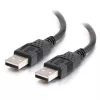 C2G Cables To Go Cbl/1m USB 2.0 A Male/A Male Black