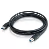 C2G Cables To Go Cbl/1m USB 3.0 AM-AM Black