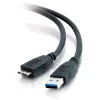 C2G Cables To Go Cbl/1m USB 3.0 AM-Micro BM Black