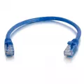 C2G Cables To Go Cbl/50M Moulded Blue CAT5E PVC UTP Patch