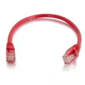 C2G Cables To Go Cbl/1.5M Red CAT6 PVC Snagless UTP Patch