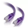 C2G Cables To Go Cbl/2M Moulded/Btd Purple CAT5E PVC UTP