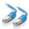 C2G Cables To Go Cbl/100M Shield CAT5E Mld Patch CBL Blue