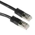 C2G Cables To Go Cbl/1M Shield CAT5E Moulded Patch Black