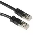 C2G Cables To Go Cbl/20M Shield CAT5E Moulded Patch Black