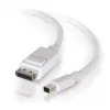 C2G Cables To Go 1m C2G Mini DisplayPort to DP Cable WHT