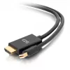 C2G Cables To Go 0.9m mDP to HDMI Cable 4K Passive Black