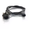 C2G Cables To Go Cbl/2M Universal 90 DEG PWR cord BS 1363