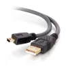 C2G Cables To Go Cbl/3m Ultima USB 2.0 A To Mini B Cbl