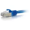C2G Cables To Go Cbl/10m CAT6A Shielded Patch Cable Blue