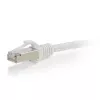 C2G Cables To Go Cbl/0.3m CAT6A Shielded PatchCable White