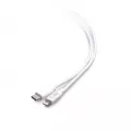 C2G Cables To Go 6ft 1.8m USB C to Lightning Cable White