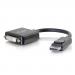 C2G Cables To Go 20cm DisplayPort M to DVI F BLK
