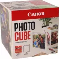 Canon pp-201 Ink Cartridge 5x5 Photo Cube Creative Pack White Green
