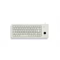 Cherry Keyboard USB GER MX-Gold Slimline Light Grey w/ Trackball