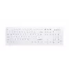 Cherry AK-C8100F-U1-W USB keyboard with silicone membrane keyboard can be switched off disinfectable white 105 keys (DE) IP65