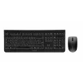 Cherry DW 3000 Keyboard and Mouse Set Black USB (DE)
