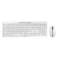 Cherry CHERRY Stream Desktop Keyboard and Mouse Pale Grey (EU)