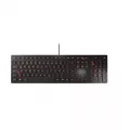 Cherry KC 6000 SLIM Corded Keyboard - USB - BLACK (DE)