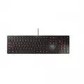 Cherry KC 6000 Slim Corded Keyboard - USB - BLACK - US-Englisch with EURO Symbol (US)