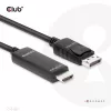 Club 3D DisplayPort 1.4 to HDMI 4K144Hz or 8K60Hz HDR10 cable 3m