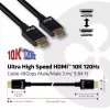 Club 3D HDMI 2.1 MALE TO HDMI 2.1 MALE ULTRA HIGH SPEED 10K 120Hz 3m/ 9.84ft