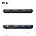 Club 3D 8-1 PORTABLE DOCK USB TYPE-C(R) 10GBPS TO HDMI#AND DISPLAYPORT# 8K30HZ PD MAX.100WATT