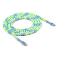 Club 3D USB C Beaded Cable Blue