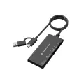 Conceptronic 7-in-1 Card Reader USB 3.0 - SD x 2 - MicroSD x 2 - MS - CF - xD