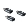 Conceptronic USB-C to MicroUSB OTG Adapter 3-Pack - 480Mbps