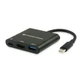 Conceptronic 3-in-1 Multifunctional USB-C Adapter - HDMI - USB 3.0 - 60W USB PD