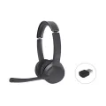 Conceptronic Bluetooth Stereo Headset with USB Audio Adapter - Noise Cancellation