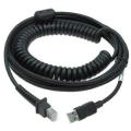 Datalogic CABL USB TYPE A TPUW COILED PWR OFF TERMINAL 5M BLK PWR