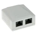 Advanced Cable Technology Modulair opbouwdoos unshielded 2-voudig CAT6