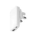 dbramante1928 Pro - UK/US Slim Charger - USB-C 30W+USB-A 30W - W