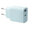 dbramante1928 EU Wall Charger USB-C 20W+USB-A 18W - BLU