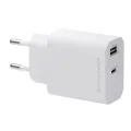 dbramante1928 EU Wall Charger - USB-C 30W+USB-A 18W - WHT
