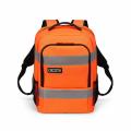 Dicota Backpack HI-VIS Base 24 litre orange