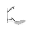Digitus DIGITUS Flexible wall mount forworkspaces for Monitor+Keyboard