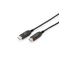Digitus HDMI AOC Connection Cable, Type A M/M, 10.0m, Ultra HD, 8K@60 Hz, gold, bl