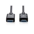 Digitus HDMI AOC Fiber Optic Cable armored, Type A M/M, 20m, Ultra HD, 8K@60 Hz, gold, bl