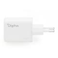 Digitus USB GaN Charger, 45W 1x USB-C, 1x USB-A, White