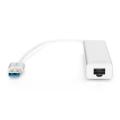 Digitus USB 3.0, 3-ports HUB & Gigabit LAN adapter 3xUSB A/F,1xUSB A/M,1xRJ45 LAN, Win/Mac OS