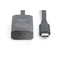 Digitus Active USB-C Extension Cable, 5m 5G, USB 3.2 Gen1, USB-C - USB-C (M/F)