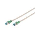 Digitus CAT 5e SF-UTP crossover patch cord, Cu, PVC AWG 26/7, length 2 m, color grey