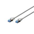 Digitus CAT 5e SF-UTP patch cord, PVC AWG 26/7, length 3 m, color grey