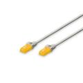 Digitus CAT 6A U-UTP patch cord, Cu, LSZH AWG 26/7, length 5 m, color grey