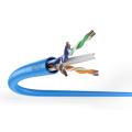 Digitus CAT 6A U-UTP installation cable, 500 MHz Dca (EN 50575), AWG 23/1, 305 m drum, Sx, blue